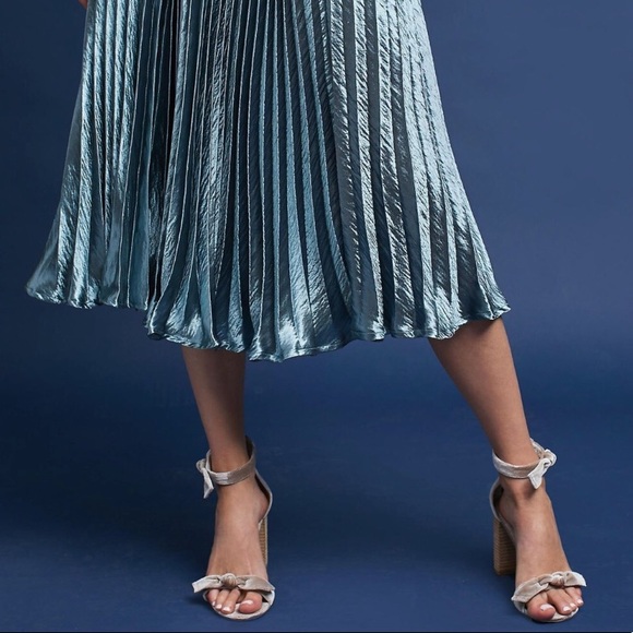 NWT Anthropologie Gemma Pleated Skirt - Picture 3 of 4